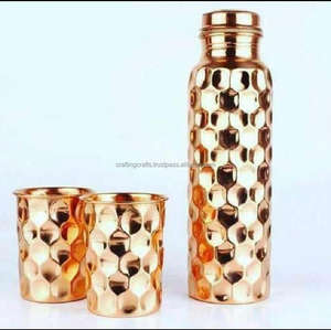 High Quality Stainless <b>Steel</b> Eco-Friendly Vintage Water <b>Bottle</b> for Yoga Workout 1000ml Capacity Unisex with Lid & Handgrip - Product Image 4