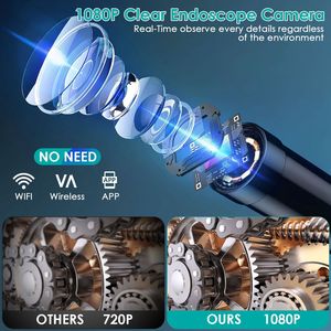 1080P Industrial Endoscope <b>Camera</b> with 4.3-Inch Colorful <b>IPS</b> Screen 8mm IPX7 Waterproof Digital Snake <b>Camera</b> - Product Image 2