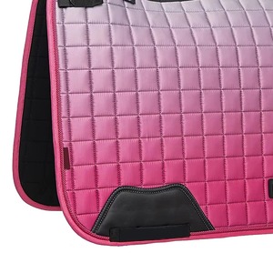 Tapis de selle tout usage personnalisé de haute qualité, confortable, pour dressage et équitation anglaise, en coton, polyester, polycoton - Product Image 3