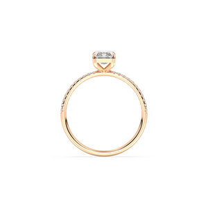 REYES New Design 14K Solid Gold IGI Certified Lab Grown Diamond <b>Ring</b> For Women Handmade HPHT CVD Diamond Women <b>Fine</b> Jewelry - Product Image 5