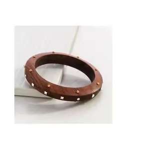 Brazalete de Madera de Lujo, Elegante y de Calidad, con el Mejor Diseño, Brazalete de Resina y Madera Vintage, Accesorio de Moda, Artesanía de Resina Natural - Product Image 6