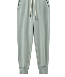 Pantalones Casuales Color Caqui para Hombre, Ligeros, Cintura Media, 100% Algodón, Transpirables, Cómodos, Color Sólido, Bolsillos, Corte Recto, Largos, para Uso Diario - Product Image 1