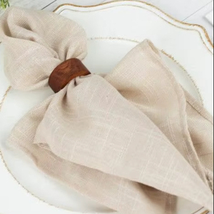 Colección de Servilleteros de Madera con Acabado Elegante para Comedor Moderno, que Realza las Comidas Diarias con una Elegancia Rústica - Product Image 1