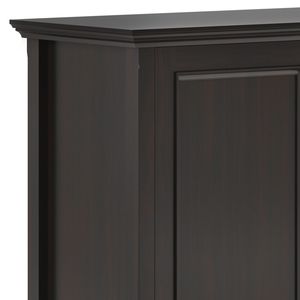 Armoire de rangement Amherst Wide à 3 portes en hickory brun pour salon - Product Image 3