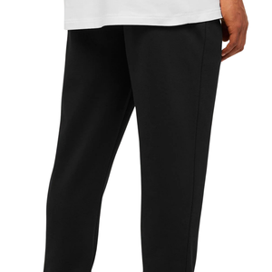 Custom <b>Mens</b> Logo Fleece <b>Trousers</b> Relaxed Fit <b>Drawstring</b> Waist Open Hem Casual Sweatpants OEM Clothing Factory Wholesale Supplier - Product Image 4