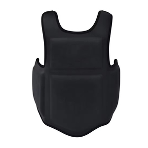 Protector de Pecho y Abdomen de Piel Sintética PU Transpirable de Primera Calidad para Artes Marciales, Boxeo y Muay Thai, Venta al Por Mayor - Product Image 1