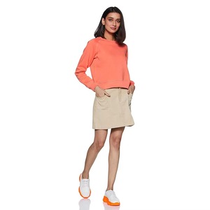 Sudadera de Forro Polar para Mujer, Corte Holgado, Cuello Redondo, Manga Larga, Tela Suave, Ropa Casual para Uso Diario, Ropa de Gimnasio, Bordado Personalizado - Product Image 6