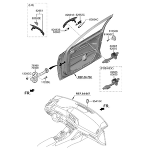 Cerraduras y Herrajes Exteriores Nuevos para Sonata 82651L1220 - Product Image 2