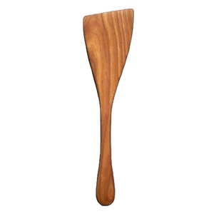 100% Pure Natural Wood Eco-Friendly Cooking <b>Serving</b> <b>Spoon</b> Utensil Sets Dishwasher Microwave Safe Kitchen Utensils for Hotel - Product Image 5