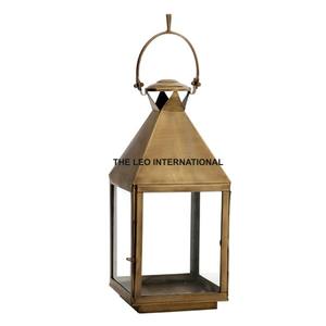 Farol de Hierro de Alta Calidad, Estilo Popular para Decoración del Hogar, Farol de Metal Clásico para Velas, Portavelas Único de Concreto - Product Image 6