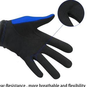 Standard Women's Blue <b>Golf</b> Glove Breathable Anti-Slip Universal Fit for Outdoor Sports Water Resistant Design Flexible Gloves - Product Image 3