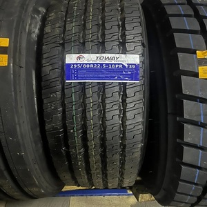 ยางรถบรรทุกสมรรถนะสูง ผลิตจากยางธรรมชาติ ขนาด 295 80R22.5 แบบเรเดียล ออกแบบมาเพื่อการบรรทุกหนักและการใช้งานบนทางหลวงระยะไกล คุณภาพระดับพรีเมียม - Product Image 5