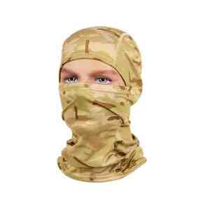 Cagoule de ski élégante pour homme, masque facial de protection solaire durable, masque de moto, masque de ski en tissu courant, vente en gros à prix abordable - Product Image 3