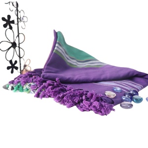 Serviette de plage en coton de haute qualité de qualité supérieure conception personnalisée serviette Kikoy serviette de luxe pour le prix de gros - Product Image 1