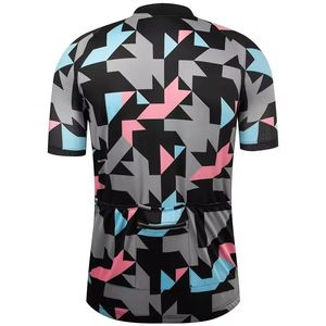 Performance <b>Cycling</b> Jersey Unisex Moisture Wicking Quick Dry Shirt - Product Image 3
