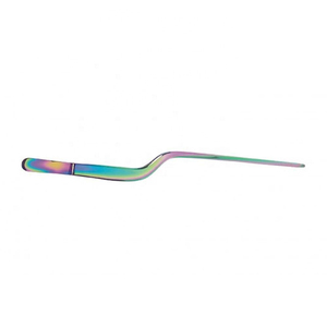 Pince de cuisine en acier inoxydable de haute qualité avec design multi-courbes, pointe fine, légère et résistante au lave-vaisselle - Product Image 3
