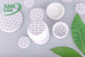 Sam Lan White Round Non-Spill Seal Film <b>Bottle</b> Stopper with Easy Peel Customizable ODM Designs Made in Vietnam - Product Image 4