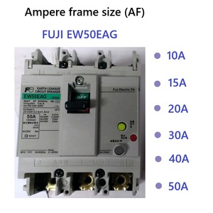 Disjoncteur différentiel Fuji Electric EW50EAG 3P haute performance, série GTwin ELCB - Product Image 2
