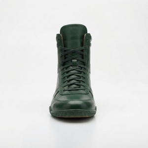 Zapatos de práctica de boxeo para hombres y mujeres, calzado ligero y transpirable de caña alta, suela de agarre flexible, soporte para el tobillo para entrenamiento en gimnasio - Product Image 1