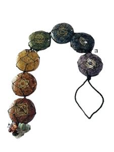 คริสตัลหินทัมเบิลสำหรับตกแต่งบ้านและแขวนรูปวงรีสำหรับการรักษาสินค้าเพื่อการรักษา - Product Image 3