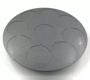 SiC coated grafit nampan piring untuk SiC <span class=keywords><strong>wafer</strong></span> ICP <span class=keywords><strong>etching</strong></span> MOCVD kerentanan, peralatan proses semikonduktor - Product Image 2