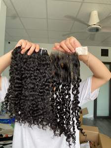 Perruques frontales en cheveux Remy de 28 pouces, qualité lisse, extensions de cheveux humains bruts, les plus vendues de notre usine au Vietnam, au meilleur prix - Product Image 4