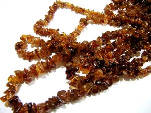 Perles de citrine naturelle non taillées, forme libre, 6 à 8 mm, perles graduées, brin de 34 pouces de long - Product Image 2