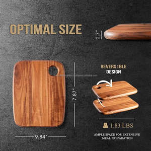 Tabla de cortar de primera calidad, encimera de cocina, tablas de cortar de madera, encimera decorativa, bandeja/tabla para Pizza de queso - Product Image 5