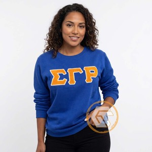 GREEK TREASURES เสื้อผ้าผู้หญิงคุณภาพสูงแบบสั่งทำพิเศษ Sigma Gamma Rho สำหรับฤดูใบไม้ร่วง/ฤดูหนาว ผ้าฝ้ายฟลีซเนื้อนุ่ม 500 กรัม เป็นมิตรกับสิ่งแวดล้อม - Product Image 4