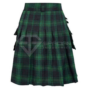 Nouveaux arrivages : kilts écossais de qualité supérieure pour usage extérieur, en vente, couleur et taille personnalisées. - Product Image 2