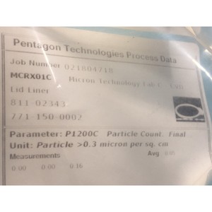AMAT 0200-36541 Lid Liner, TI-XZ, 200มม., 136808 - อุปกรณ์และชิ้นส่วนเซมิคอนดักเตอร์ระดับโลกที่เชื่อถือได้ - Product Image 3