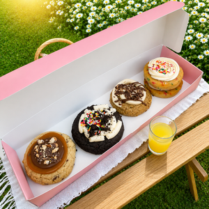Custom <b>Cookie</b> Packaging <b>Boxes</b>, Coated Cardboard Paper Bakery Box for <b>Cookies</b> - Product Image 3