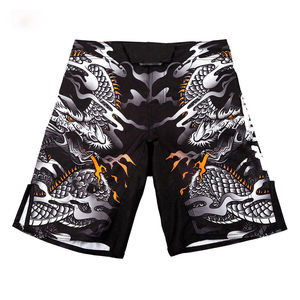 Shorts de jogging en gros à séchage rapide 100 % polyester, design personnalisé, shorts UFC pour hommes, impression par sublimation, shorts MMA pour hommes, shorts de combat - Product Image 1