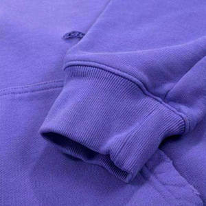 เสื้อฮู้ดดี้ผ้าฝ้ายหนานุ่มแบบดิสเทรส ทรงโอเวอร์ไซส์ ล้างสีแบบแอซิดวอช แต่งดีเทลขาดๆ สำหรับผู้ใหญ่ สวมใส่สบายๆ ในฤดูหนาว สไตล์สตรีทแวร์ - Product Image 6