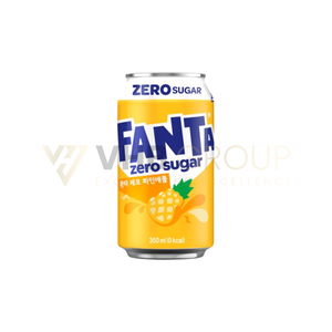 COCA COLA FANTA ZERO AZÚCAR, REFRESCANTE, ORIGEN COREA, 350ML - Product Image 3