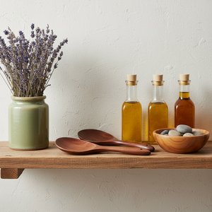 Cuchara de Cocina de Madera de Acacia Natural, Utensilio de Cocina Ecológico y Duradero para el Hogar, Cocina y Restaurante - Product Image 3