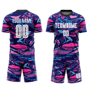 Venta Directa de Fábrica, Personalización en EE. UU., Impresión de Logotipo, Ropa Deportiva de Fútbol, Conjuntos de 2 Piezas, Uniforme Deportivo de Fútbol para Hombre - Product Image 6