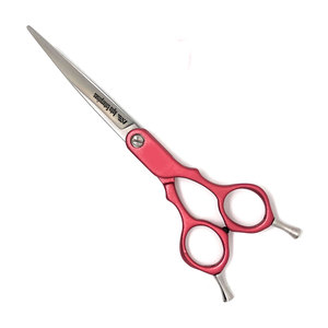 Red Curve <b>Dog</b> Grooming <b>Scissors</b> Pet Hair Cutting Shears Precision Curved Blade for <b>Dogs</b> and Cats 6-Inch Pet <b>Scissors</b> - Product Image 2