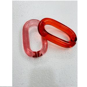 Maillons de chaîne en résine, chaîne à maillons en résine, maillons de chaîne en polyrésine, maillons de chaîne en résine acrylique, maillons de chaîne en résine décoratifs - Product Image 1