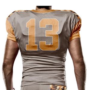 เครื่องแบบอเมริกันฟุตบอลสำหรับผู้ชายชุดเครื่องแบบกีฬาสำหรับผู้ชายใส่ได้ทั้งชายและหญิงโลโก้ออกแบบได้ตามต้องการ - Product Image 4