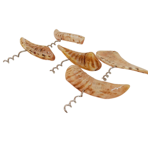 Sacacorchos de cuerno de carnero natural hecho a mano al por mayor, abridor de cuerno natural para uso en hoteles, hogares, fiestas y eventos - Product Image 1