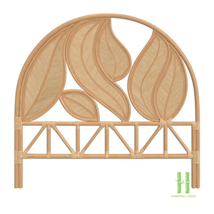 NEW DESIGN Boho Rattan <b>Headboard</b> Handmade Eco Friendly Wicker Bed Back <b>Panel</b> for Home and Hospitality Projects - Product Image 3