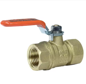 HS Valve C3771 Ball Valve for 10K-8A Brass Industrial Valve Body: C3771 BALL: C3771 SEAT: <b>PTFE</b> Threaded Ball Valve (1BOX: 100EA) - Product Image 3