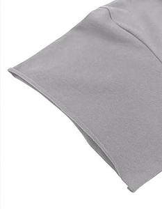 เสื้อยืดทรงบ็อกซี่ฟิตสำหรับผู้ชาย 10 อันดับแรก เสื้อยืดโอเวอร์ไซส์ลำลอง ผ้าฝ้ายระบายอากาศ ทรงหลวม ไหล่ตก นุ่ม สบาย - Product Image 5