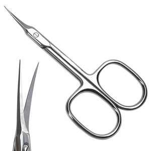 Ciseaux à cuticules légers et durables en acier inoxydable, pour manucure et pédicure professionnelle, outil de beauté de précision pour le soin des ongles - Product Image 1