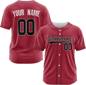 Camiseta de Béisbol para Hombre, Venta Caliente, Tela Transpirable de Alta Calidad, Antibacteriana, Servicio OEM, Personalizada, Venta al Por Mayor - Product Image 5