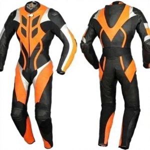 Premium Ramaha Cowhide/Kangaroo MotoCP Racing Suit Jumpsuit/Traje with CE Armor Protection Approved Gear - Product Image 1