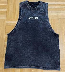 Camiseta sin mangas de punto para hombre, color naranja, cuello redondo, color sólido, transpirable, informal, deportiva, para gimnasio, con protección UV, cuello en V - Product Image 3