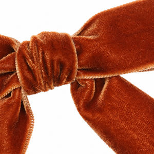 Wholesale WUJI Custom Brown Polyester Seasonal <b>Christmas</b> Tree Decoration Bow 4inch X 4inch Festival Home Customizable Velvet - Product Image 2