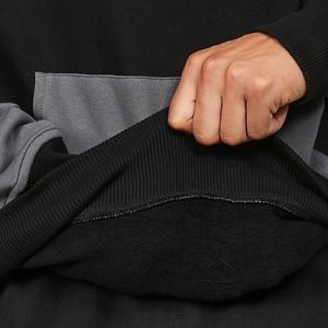 Sweat à capuche imprimé en coton épais avec logo personnalisé pour hommes Sweat à capuche oversize uni de haute qualité pour hommes - Product Image 5